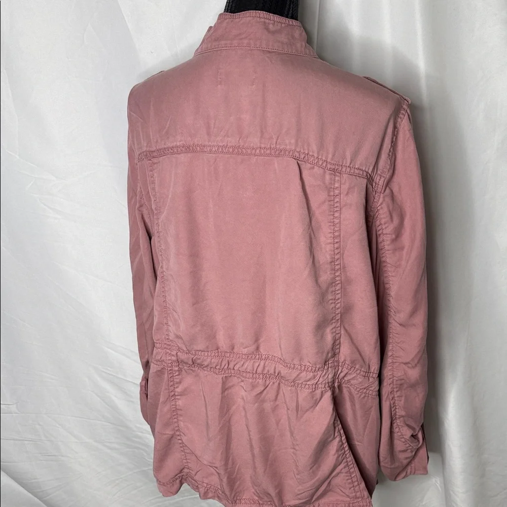 LOFT Pink Utility Jacket for Women - Picture 4 of 6